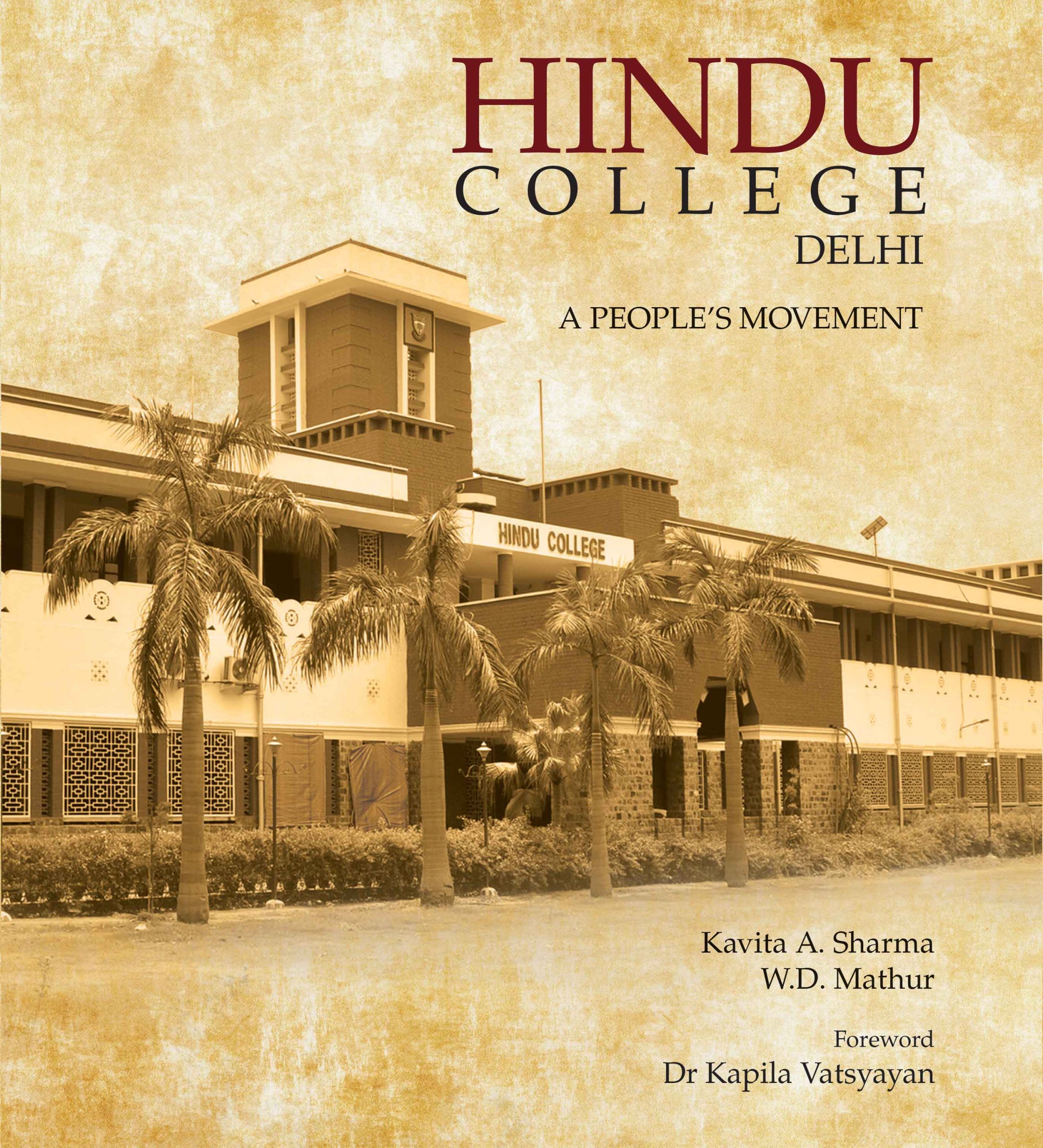 Hindu College Delhi A Peoples Movement WEB scaled