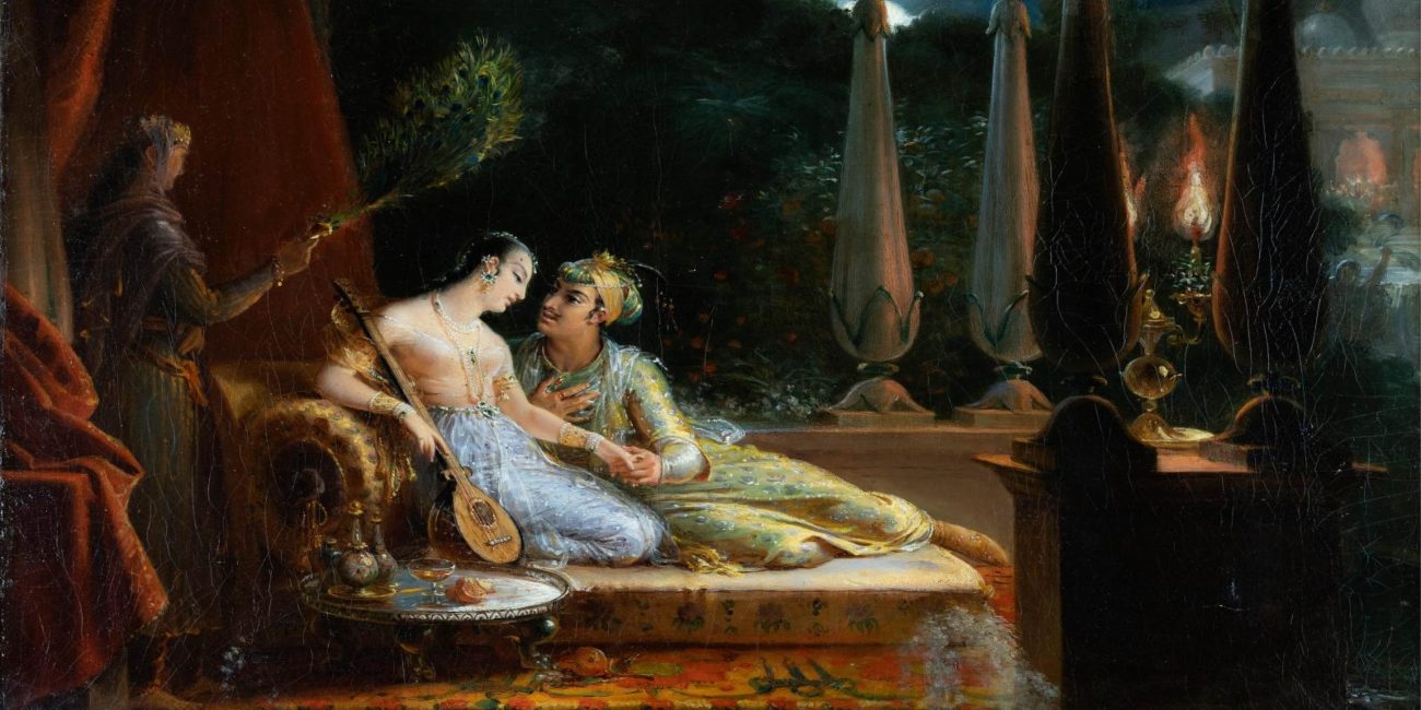 Marie Eleonore Godefroid Scheherazade and Shahryar One Thousand and One Nights 1