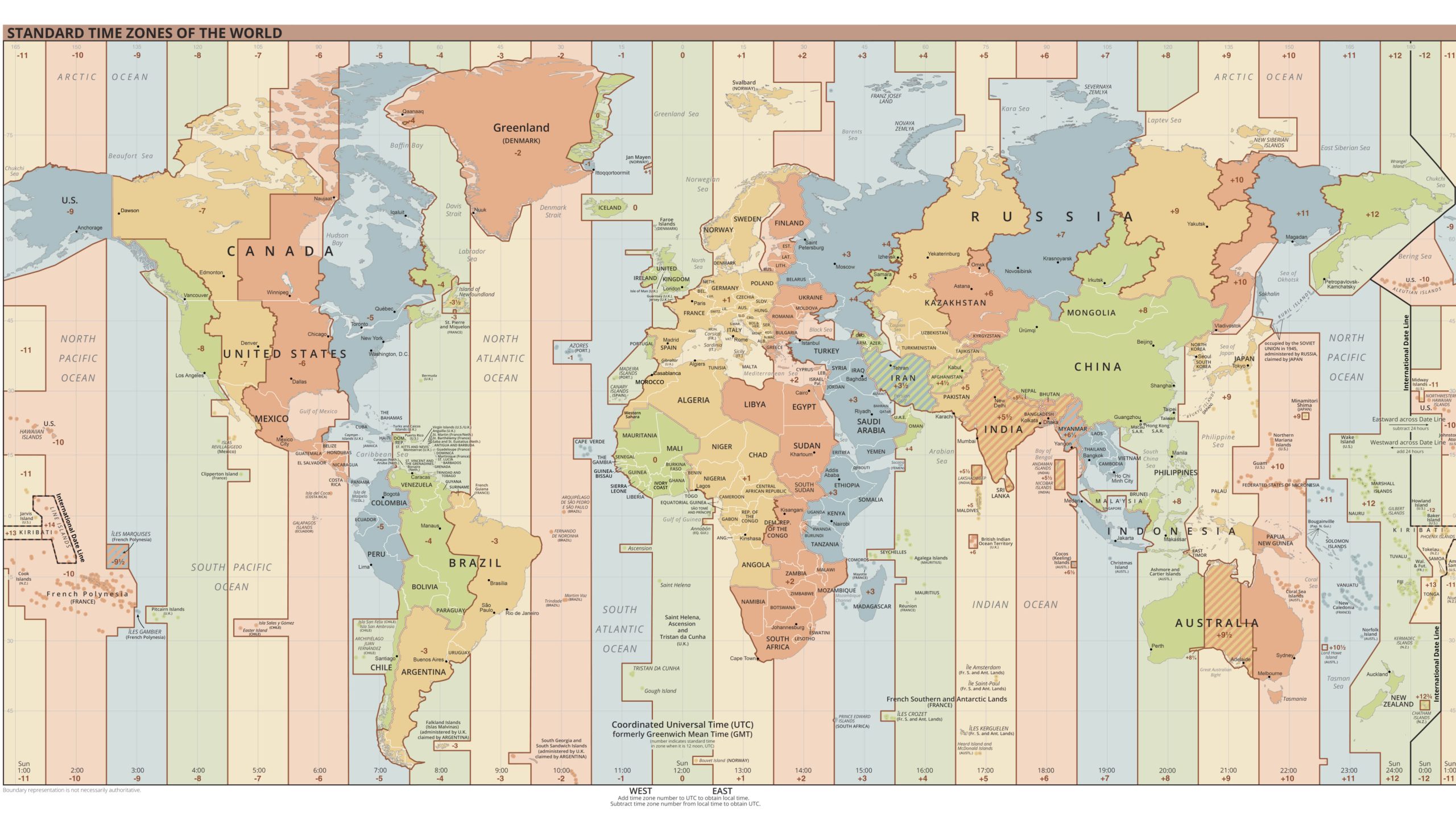 World Time Zones Map scaled