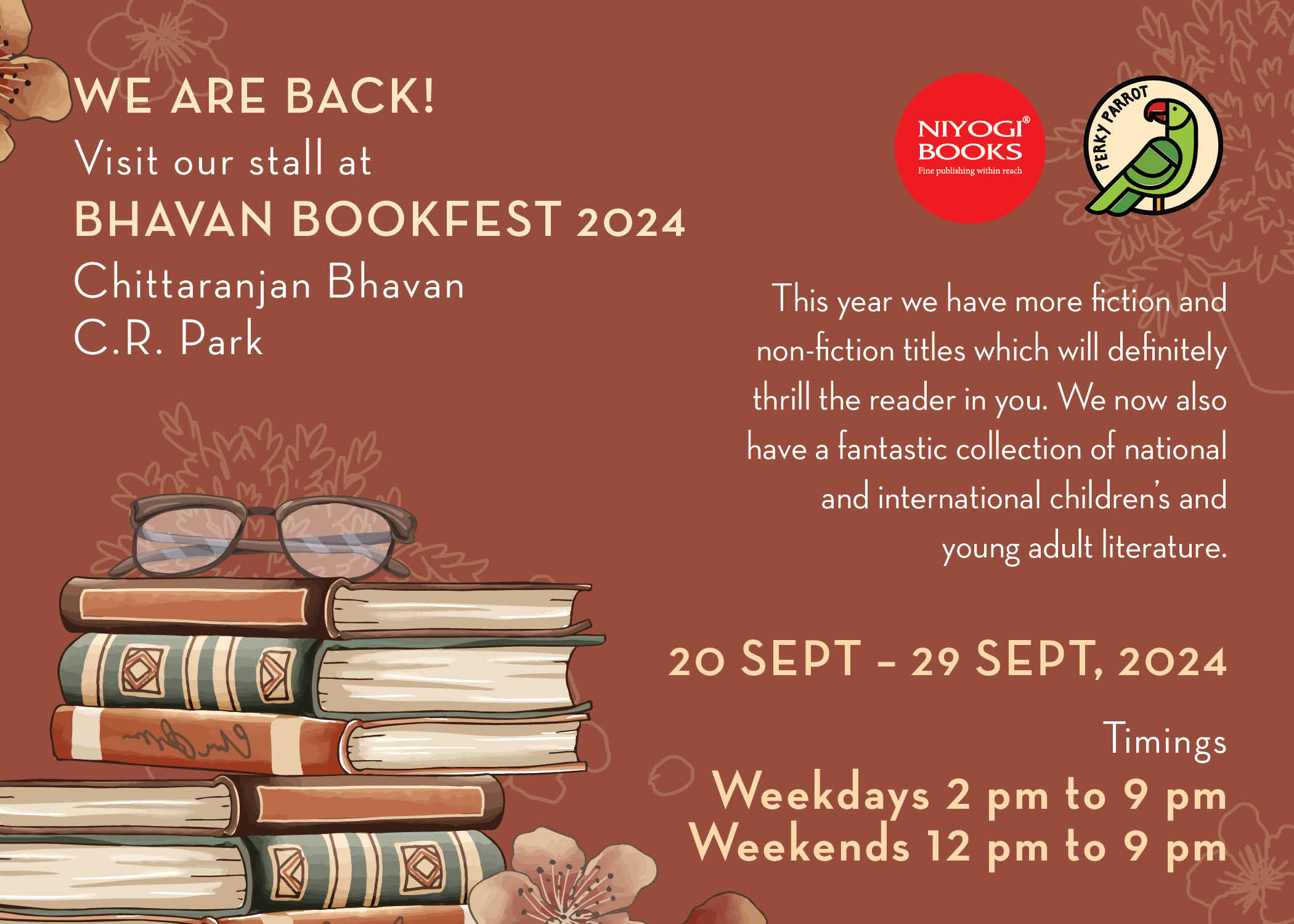 Bhavan Bookfest 2024